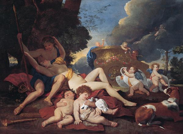 Nicolas Poussin Venus and Adonis Spain oil painting art